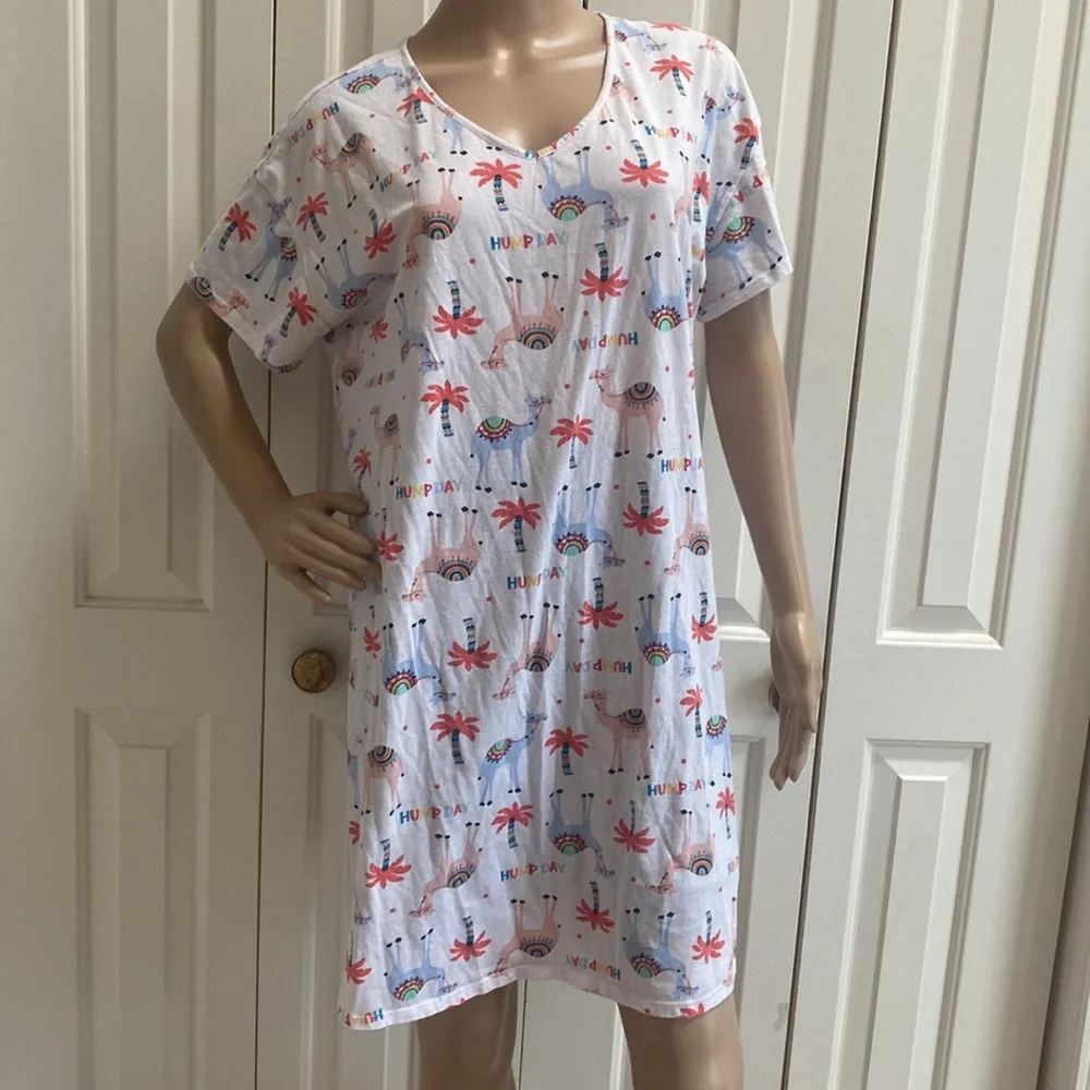 Gap/Secret Tresures Womens XL PJ Bundle. Long Shirts. One piece pajamas. Sweet